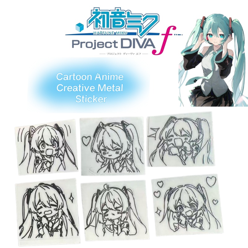 Tablet Accessory - Adesivi in metallo della serie di