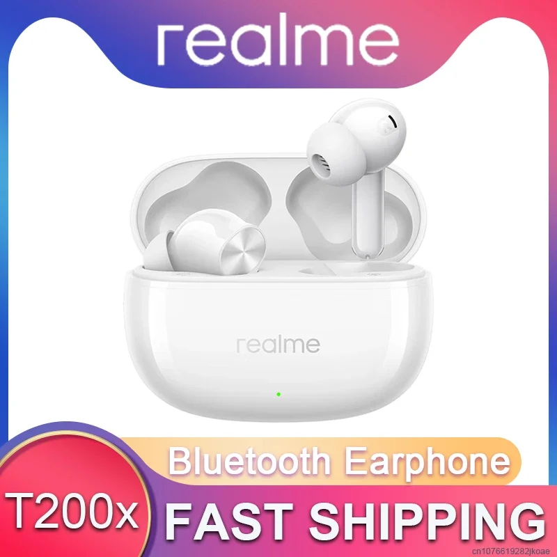 Realme Tablet Accessories - Auricolari wireless realme Buds T200X, Bluetooth