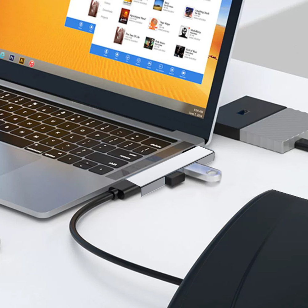 Usb Hub Type C - Stazione di Docking USB 3 in