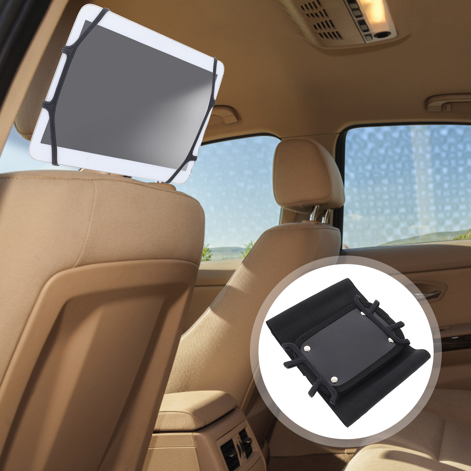 Tablet Car Mount - Supporto per tablet da poggiatesta auto,