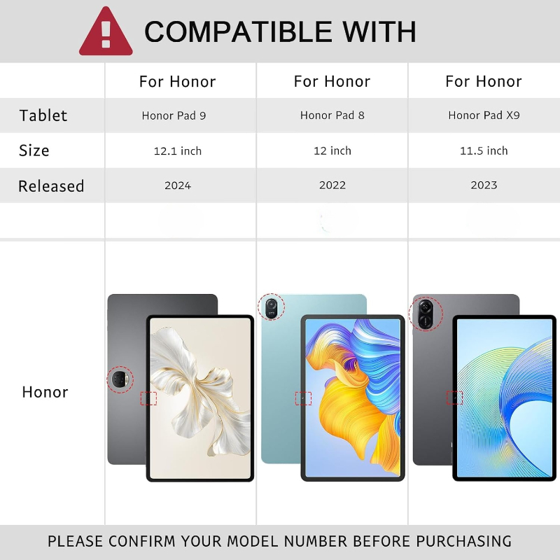 Custodia con Supporto Rotante  - Honor Tablet X9 Accessories recensione e prezzo