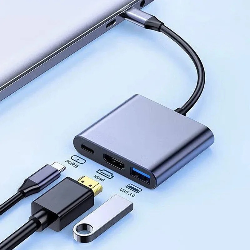 USB C HUB 3in1 Tipo C 3.0 a Do - Usb Hub Type C recensione e prezzo